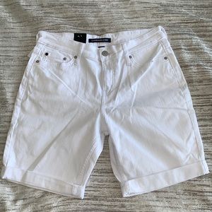 NWT White Calvin Klein Jean Shorts